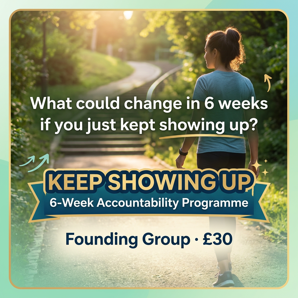 Keep Showing Up six-week accountability programme, founding group £30